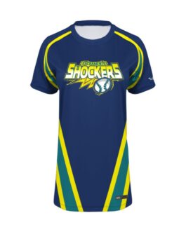 Semi-Fitted Crew Neck Fastpitch Tees Sublimated